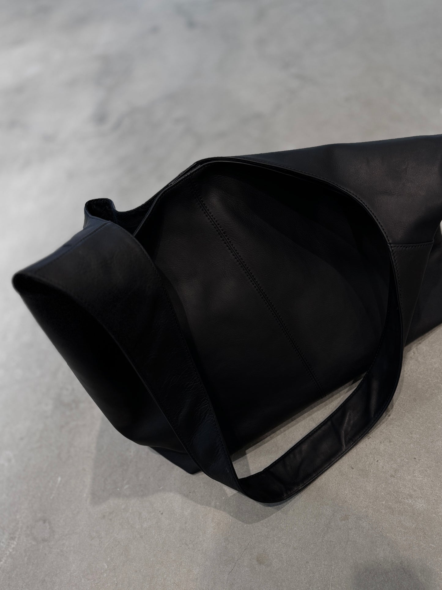 water proof washable leather big shoulder bag