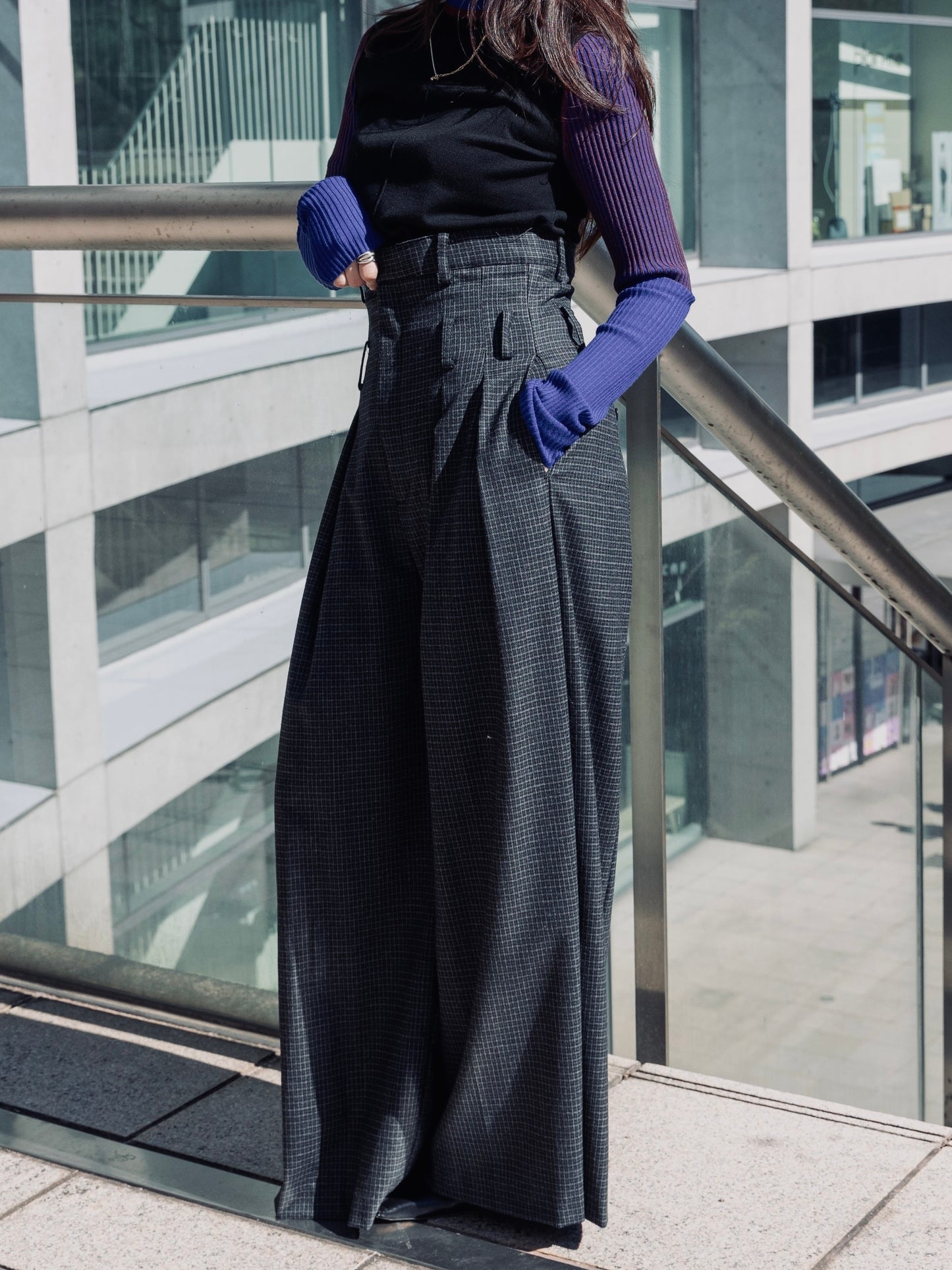 super high waist pants