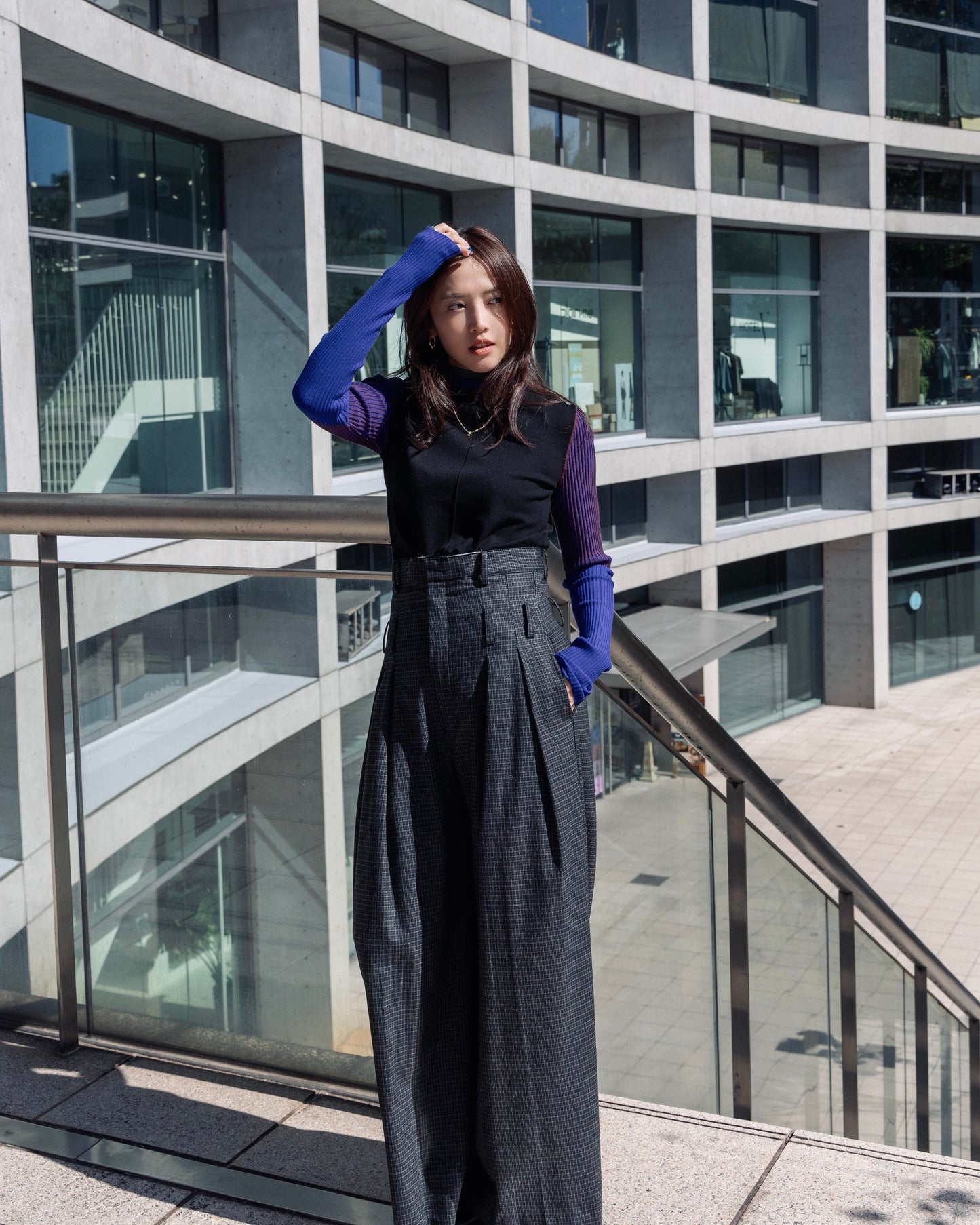 super high waist pants