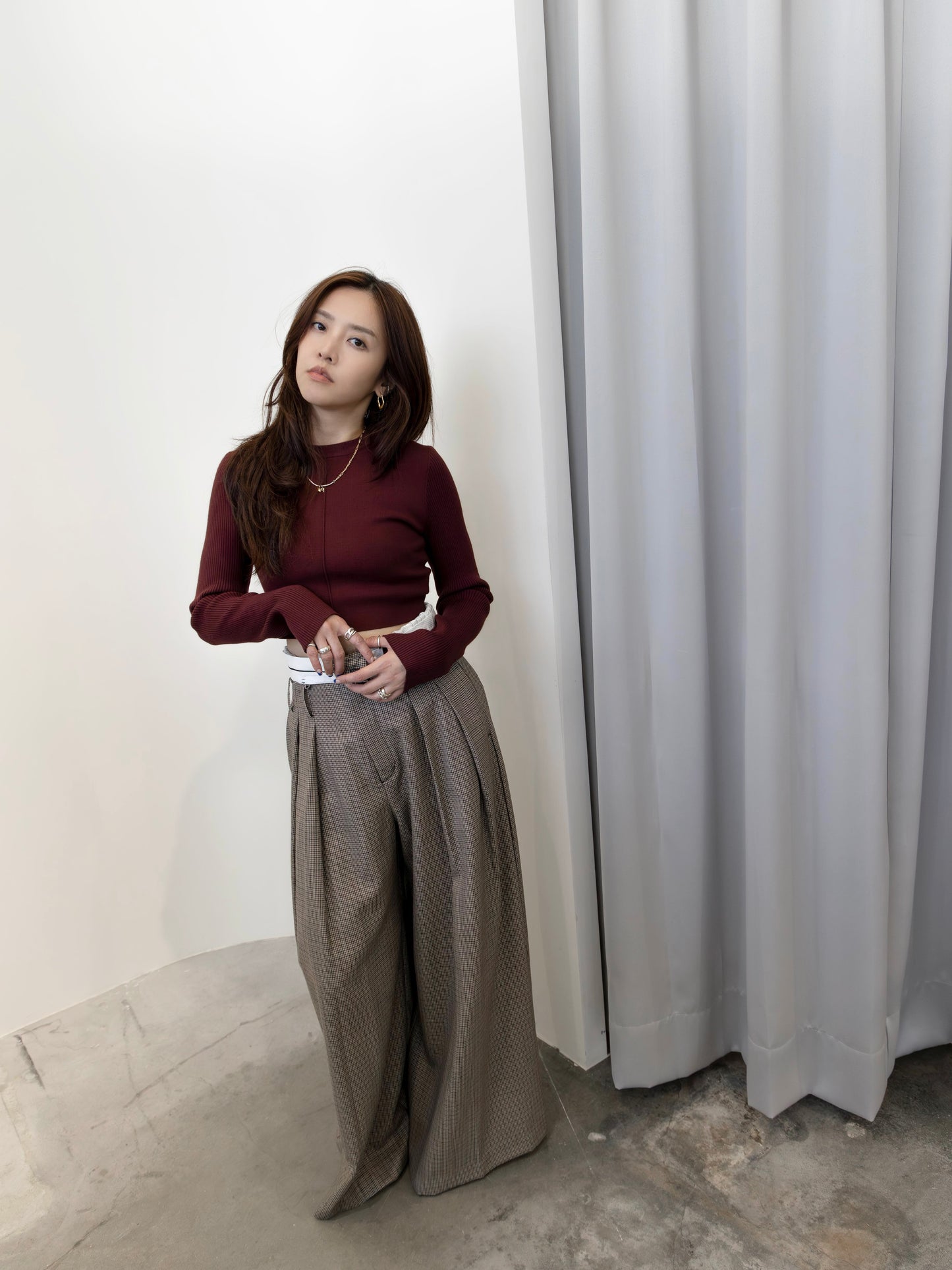 super high waist pants