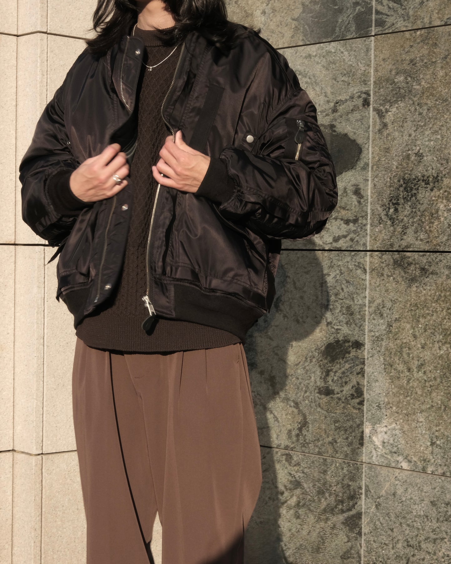 bomber blouson