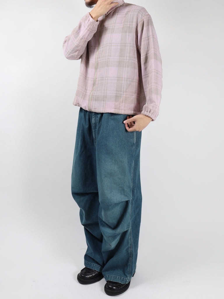 12oz parachute denim pants