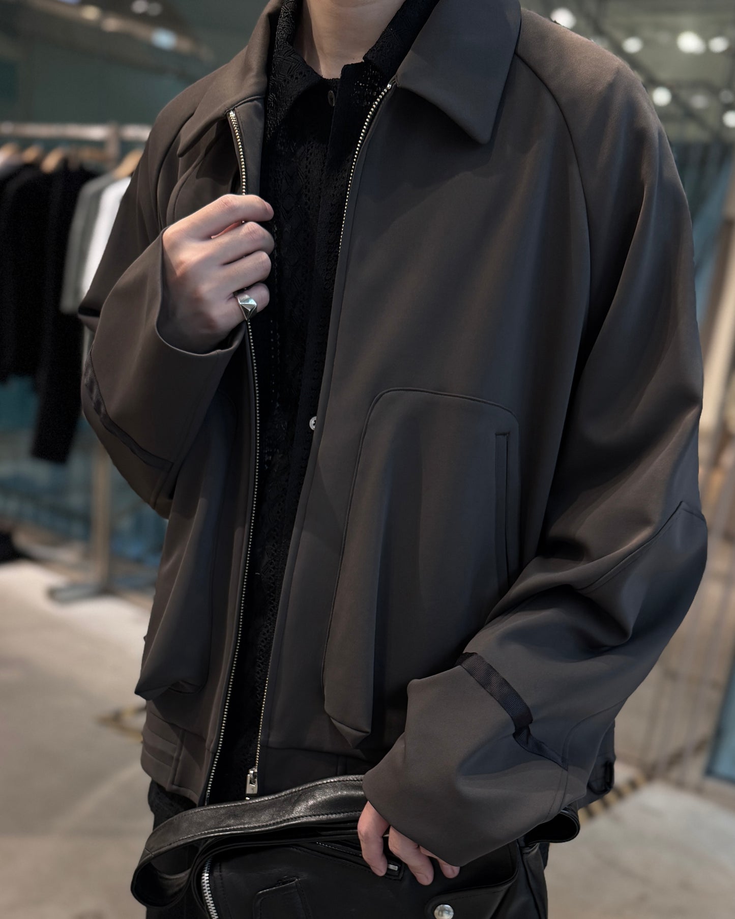 flight raglan blouson