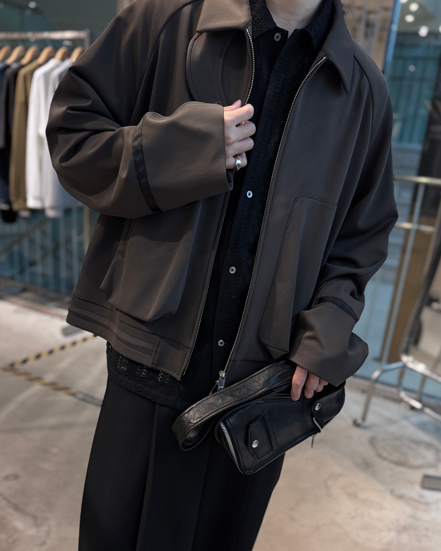 flight raglan blouson