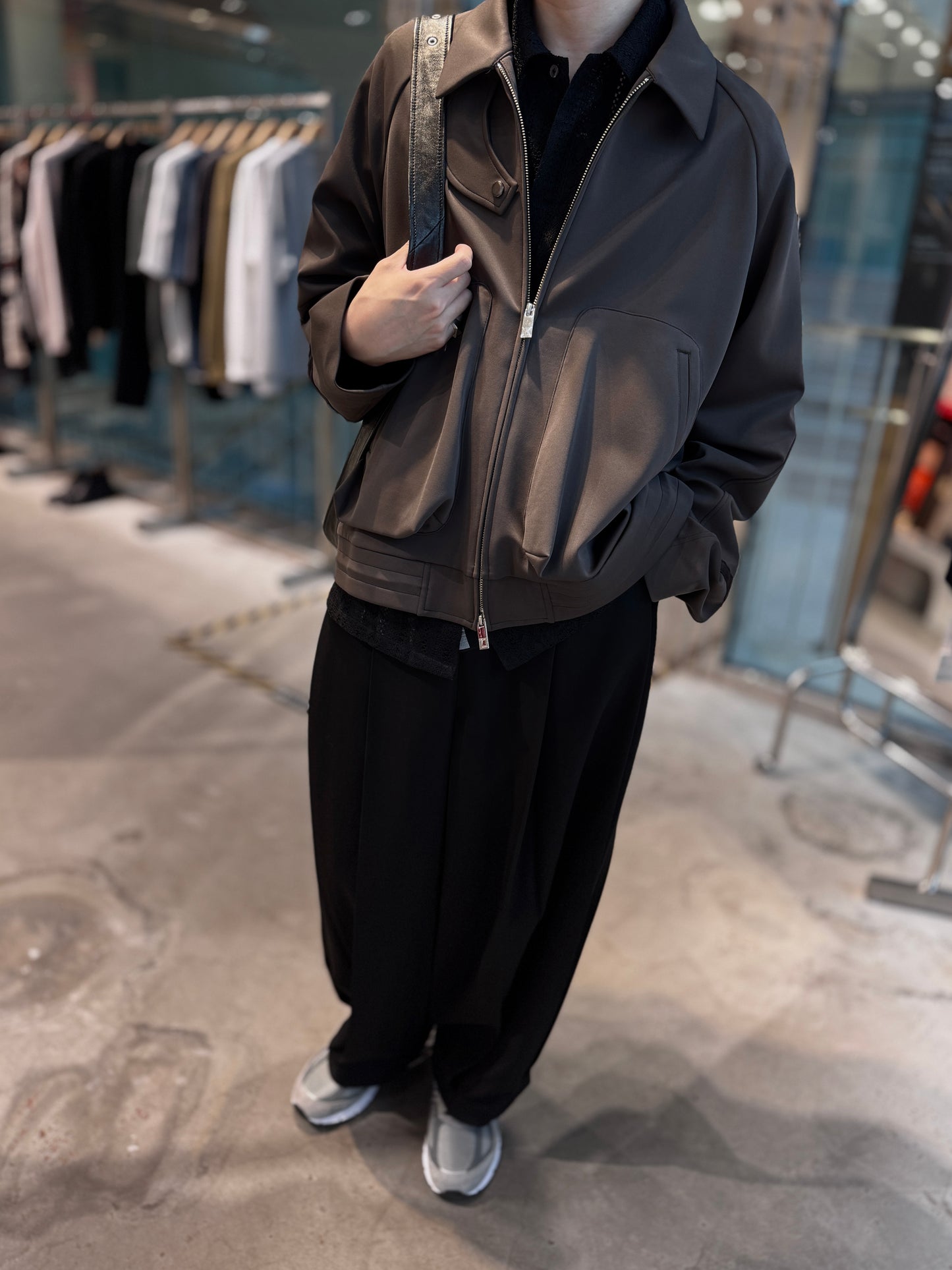 flight raglan blouson