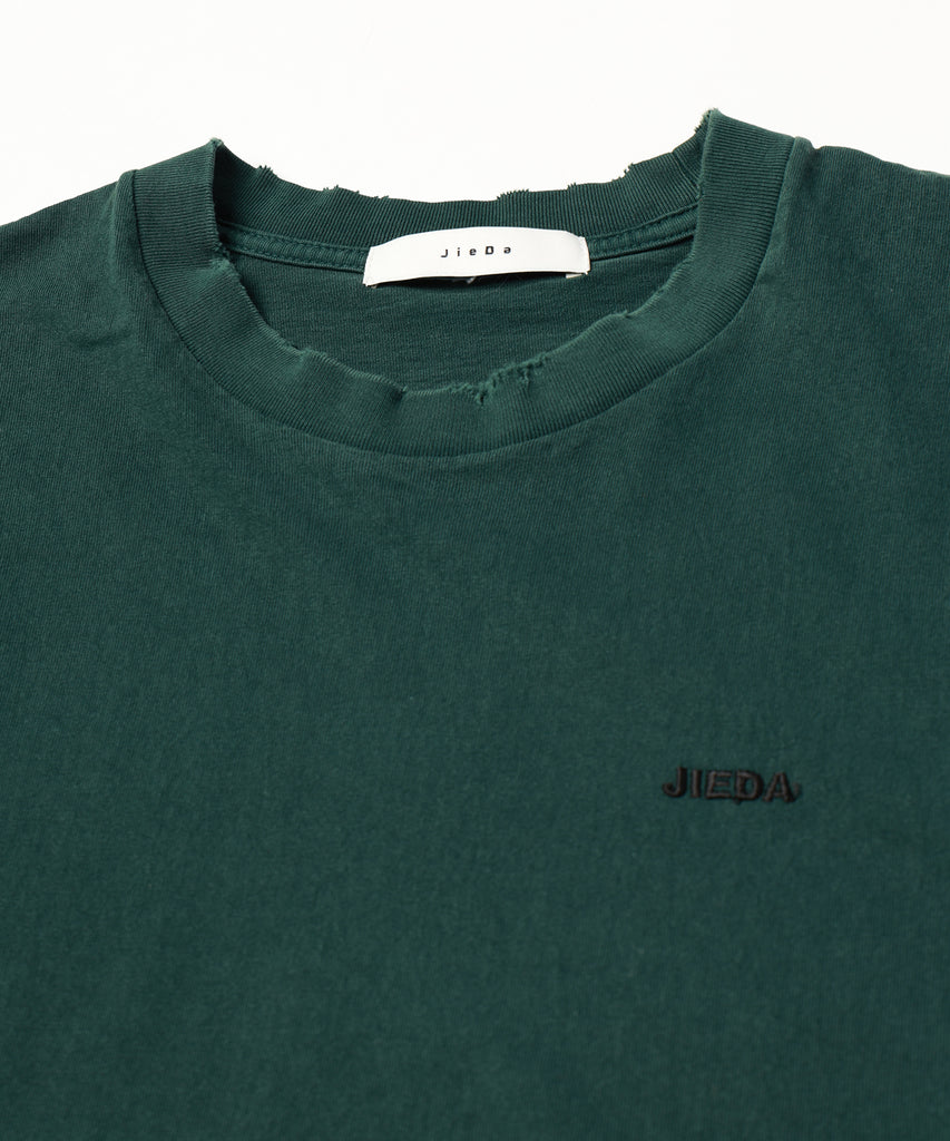 damage pigment logo boxy tee