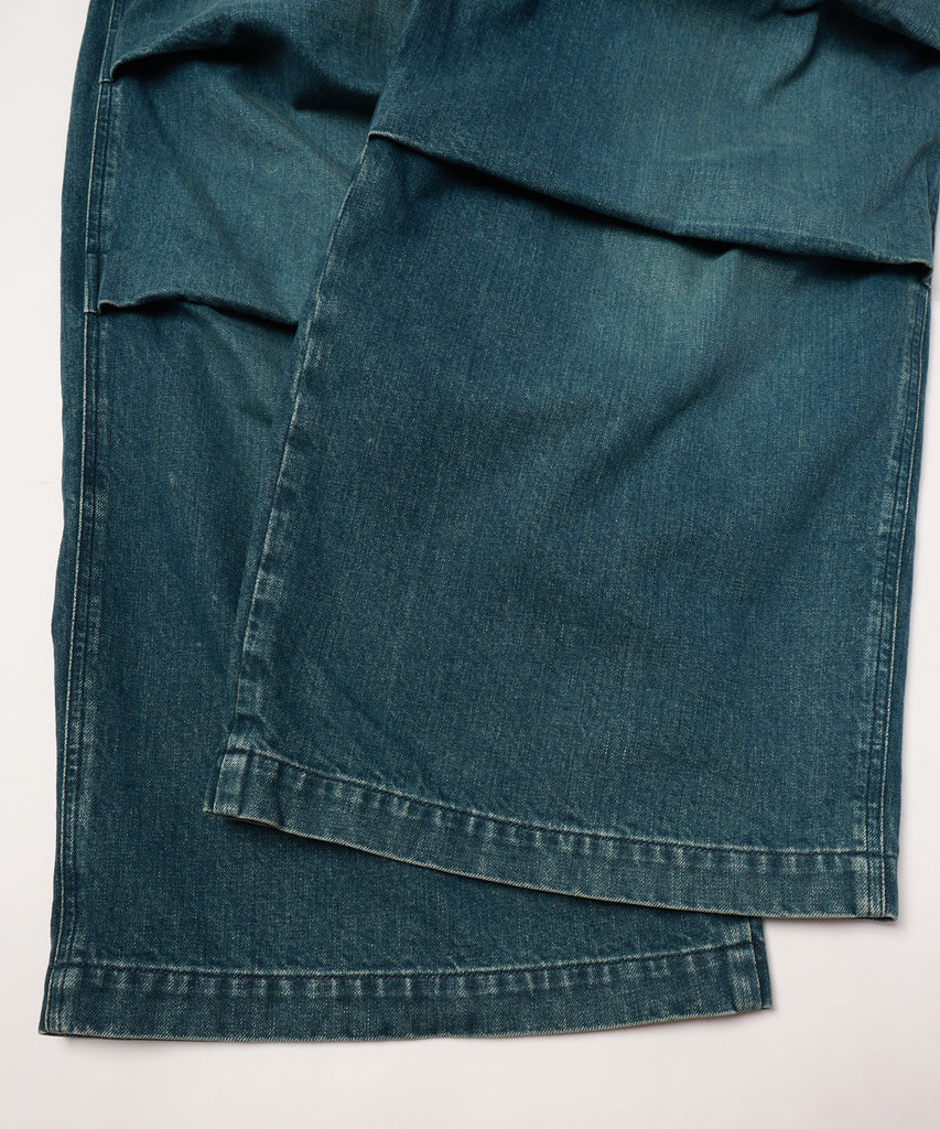 12oz parachute denim pants