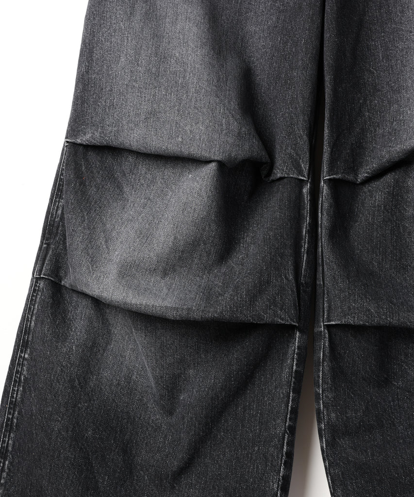 12oz parachute denim pants