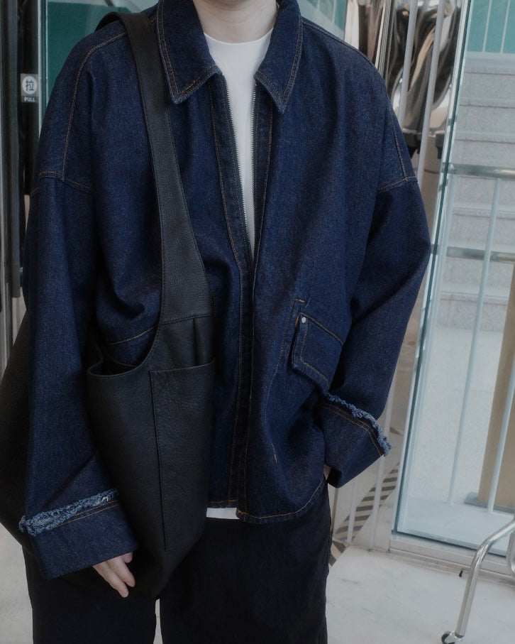imperma-leather / one shoulder bag