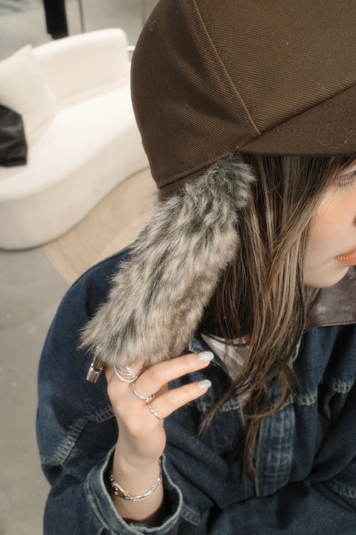 fur jet cap