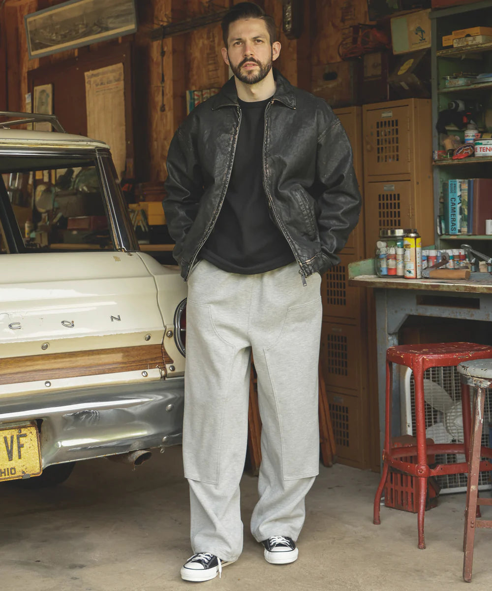 vintage craft sheep leather/oversize riders
