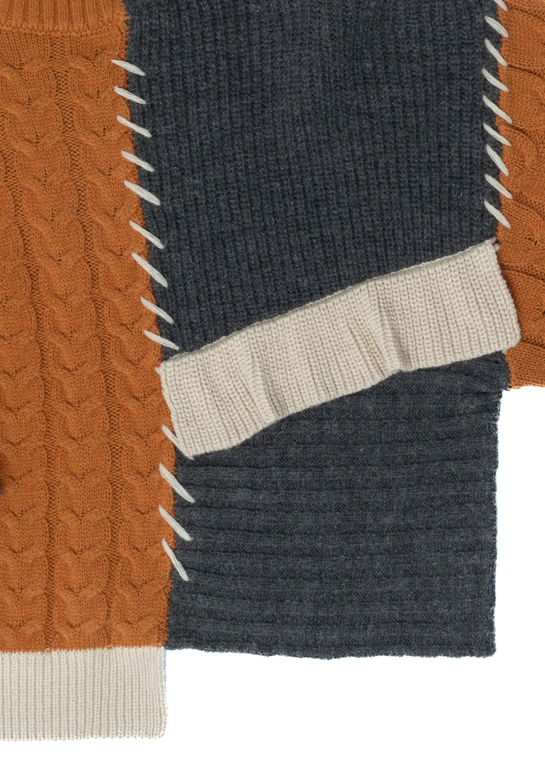 patchwork knit