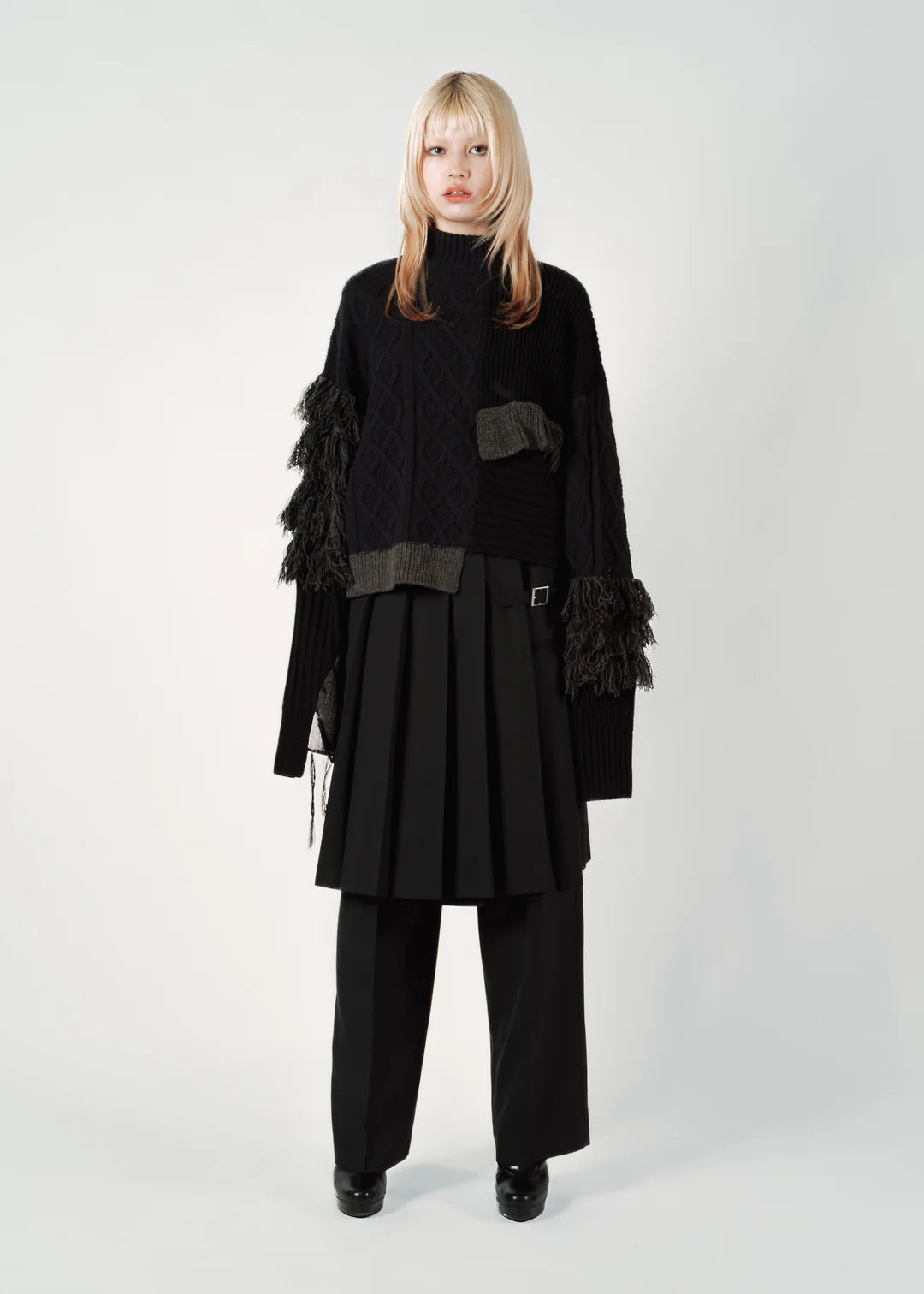 patchwork knit
