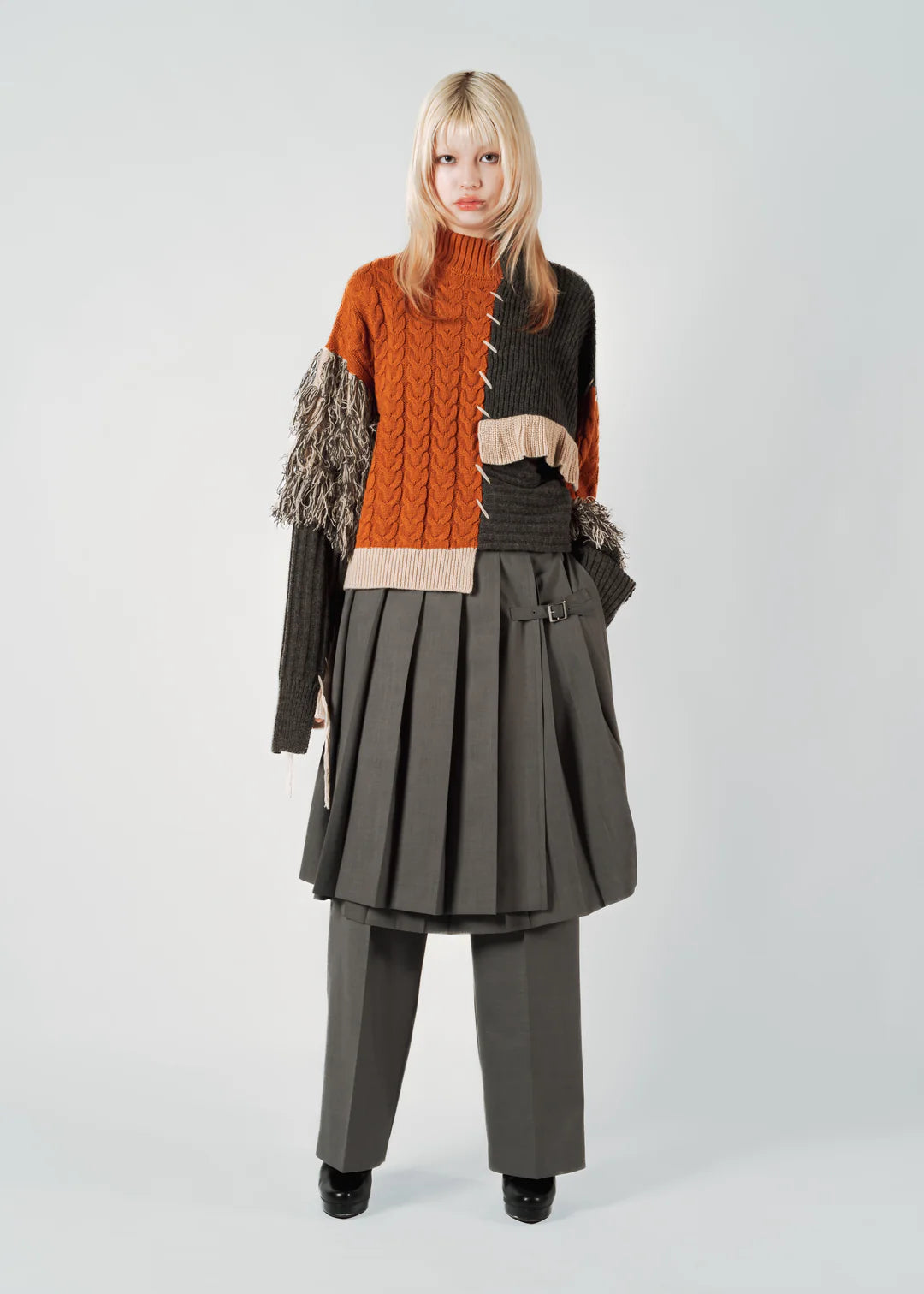 patchwork knit
