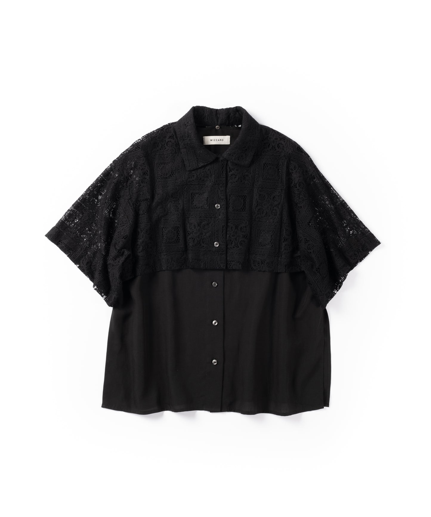 layered lace shirt