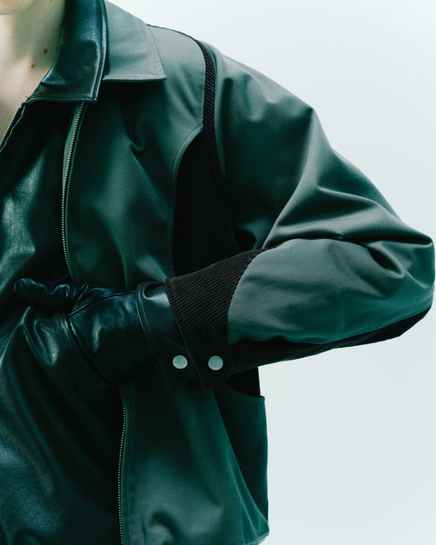 cut up harrington jacket