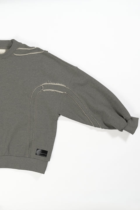 cut off sweat shirt
