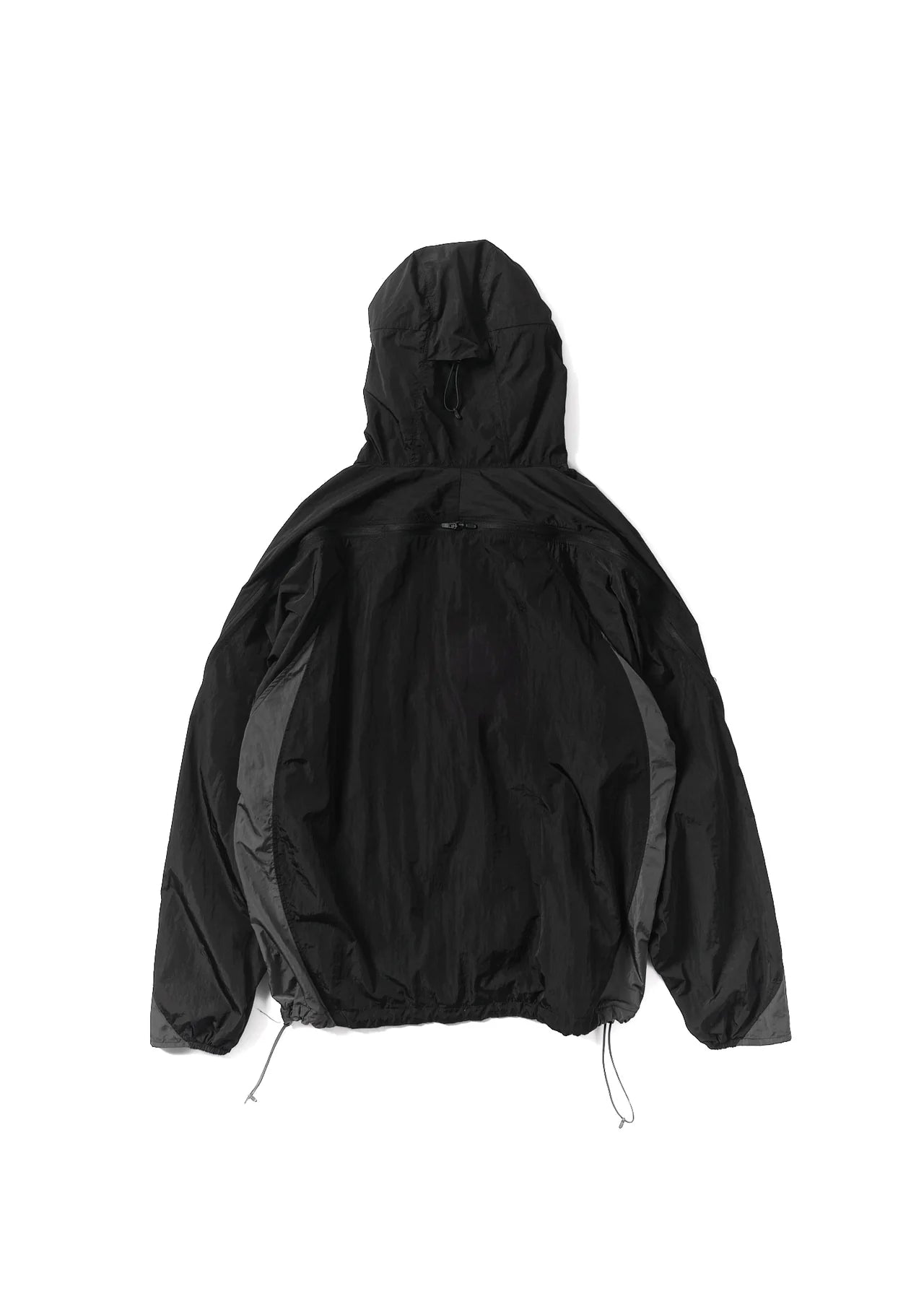 back zip wind jacket