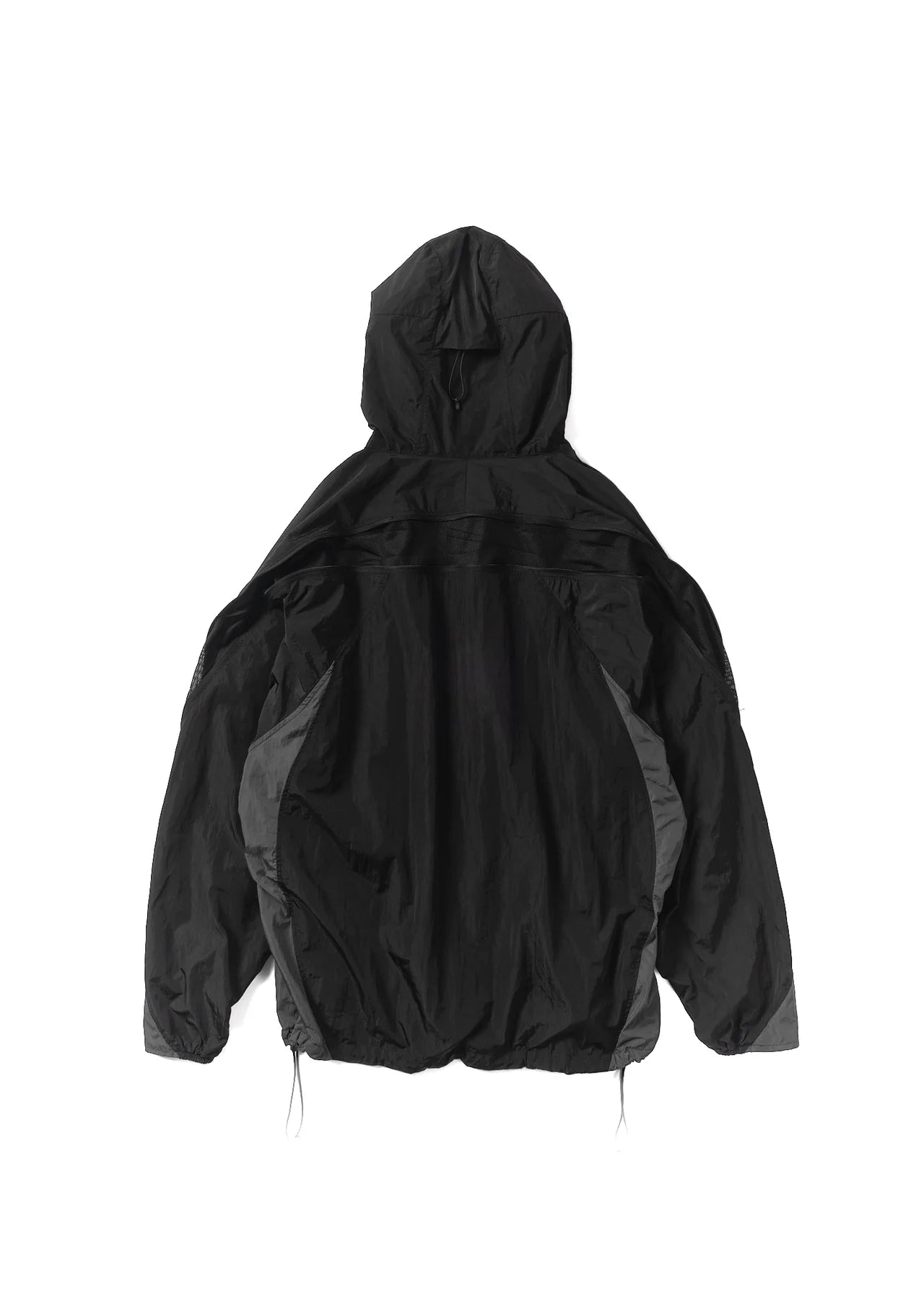back zip wind jacket