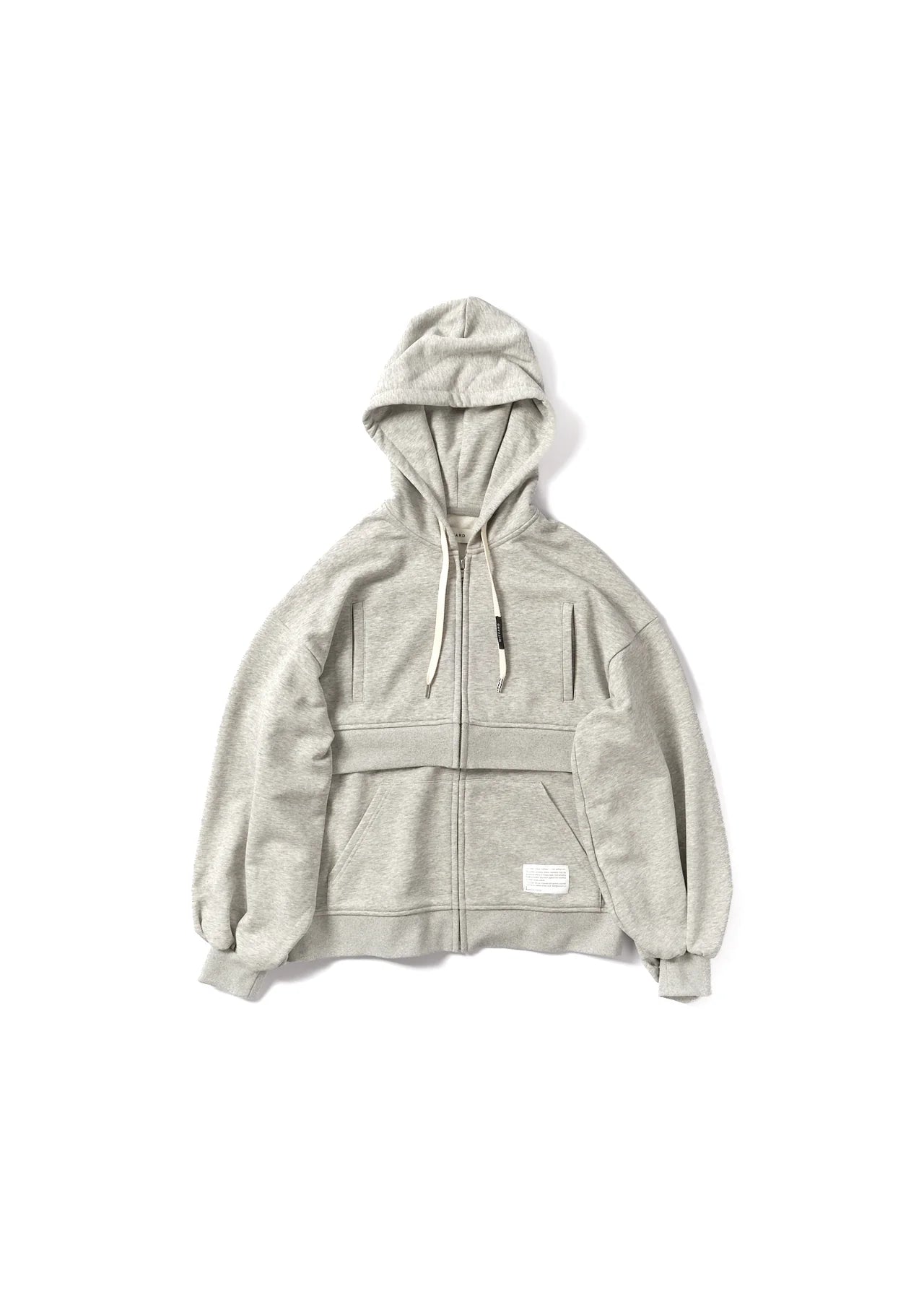 2way zip hoodie