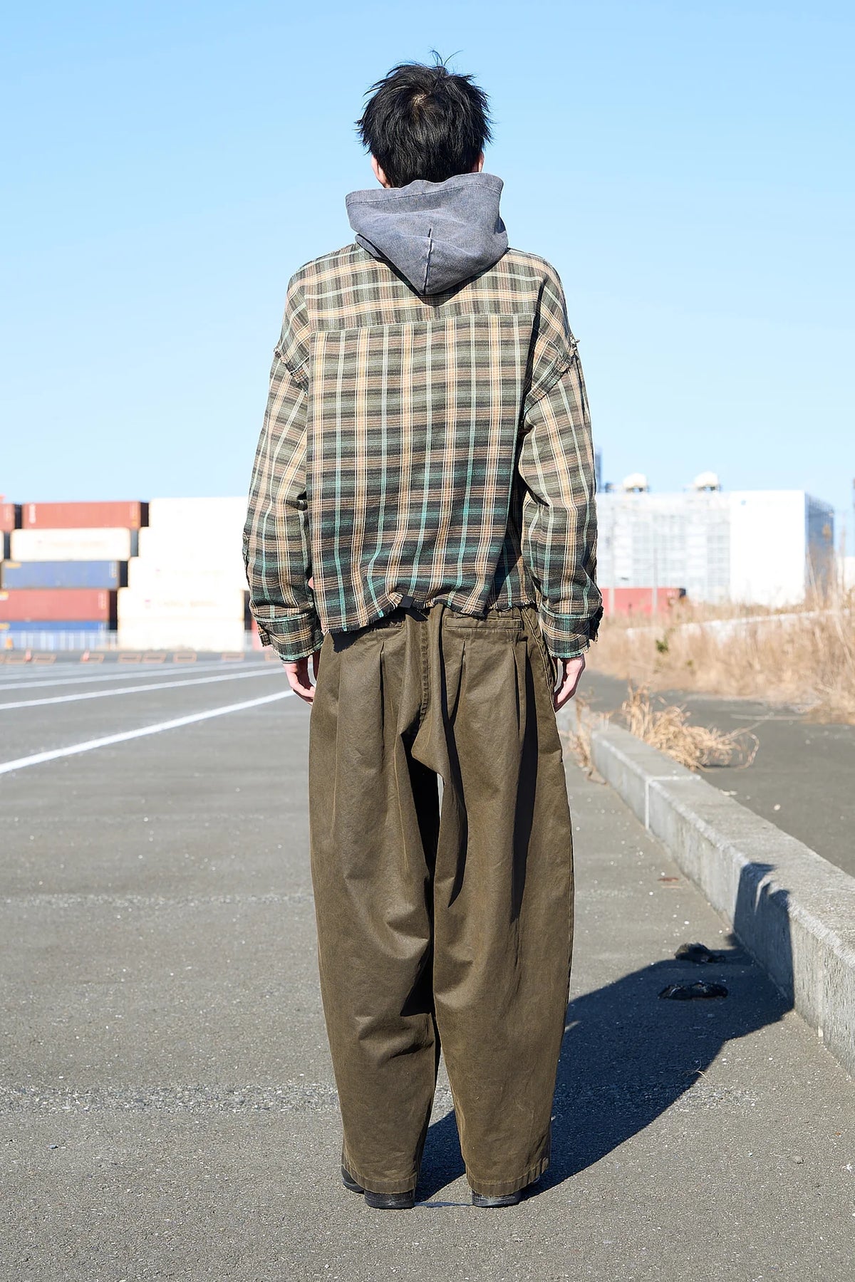 coating cotton ballon pants