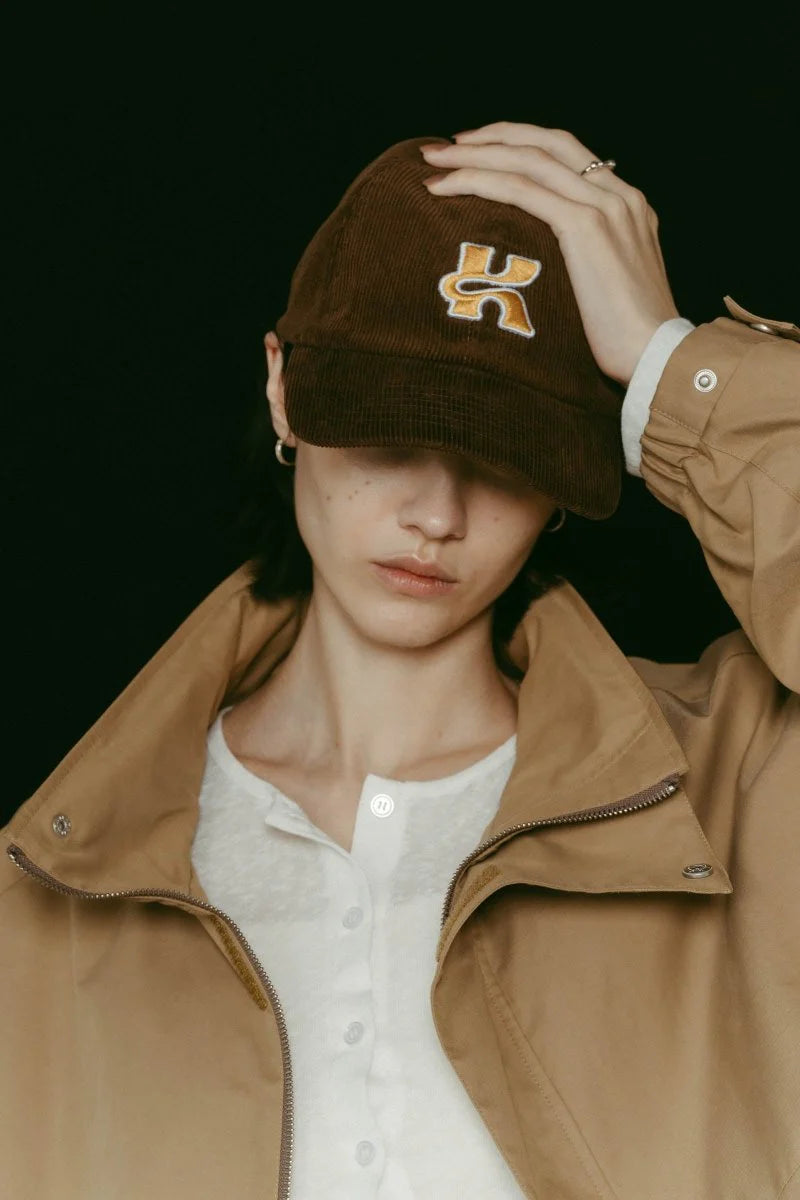 corduroy cap