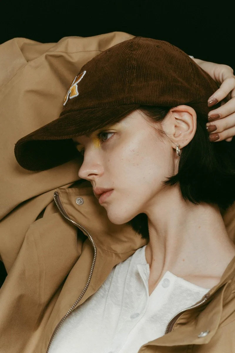 corduroy cap
