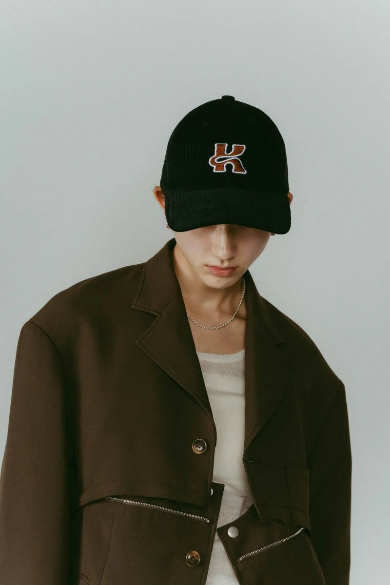 corduroy cap