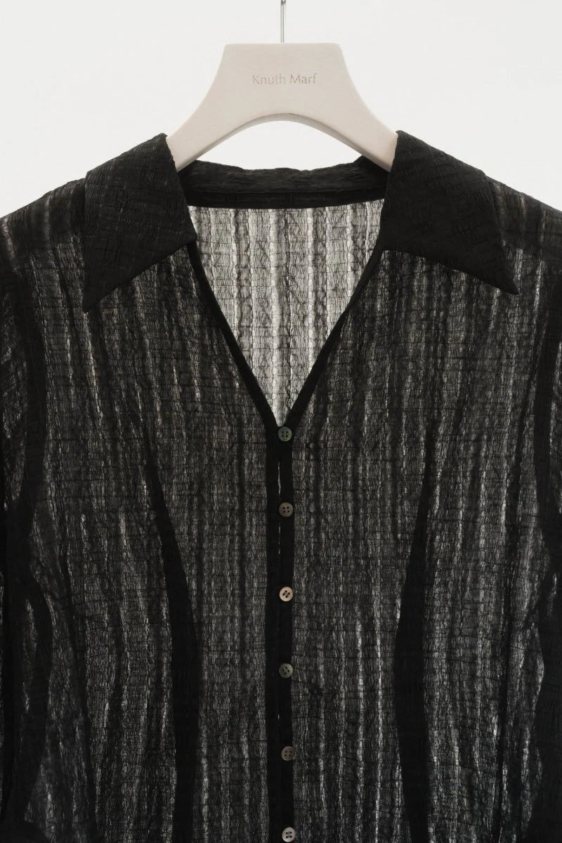 design sheer shirt
