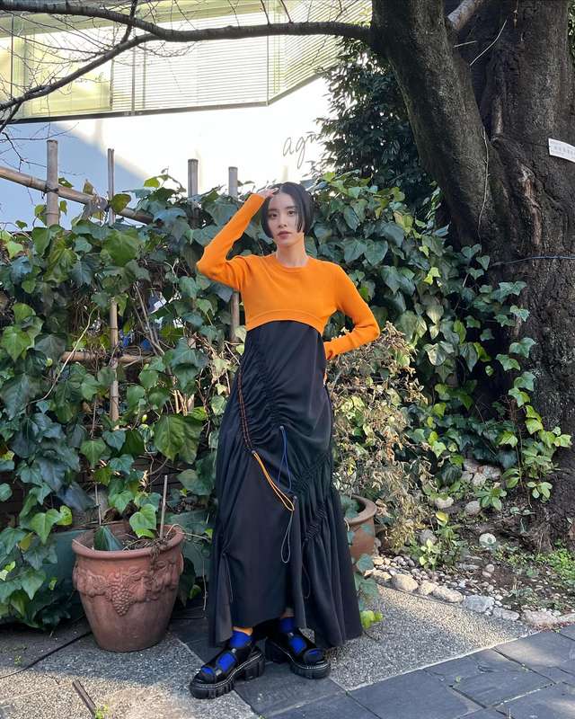 color code gather cami op