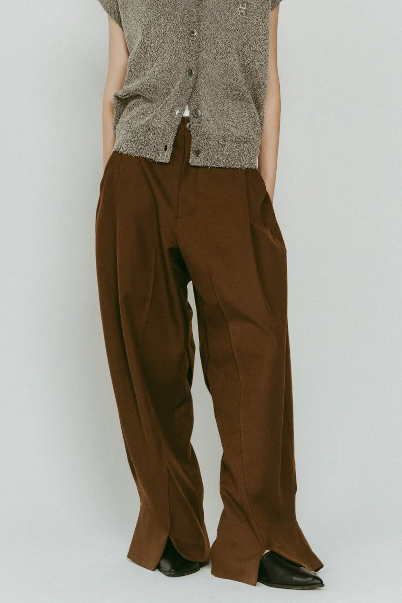 front slit pants(unisex)