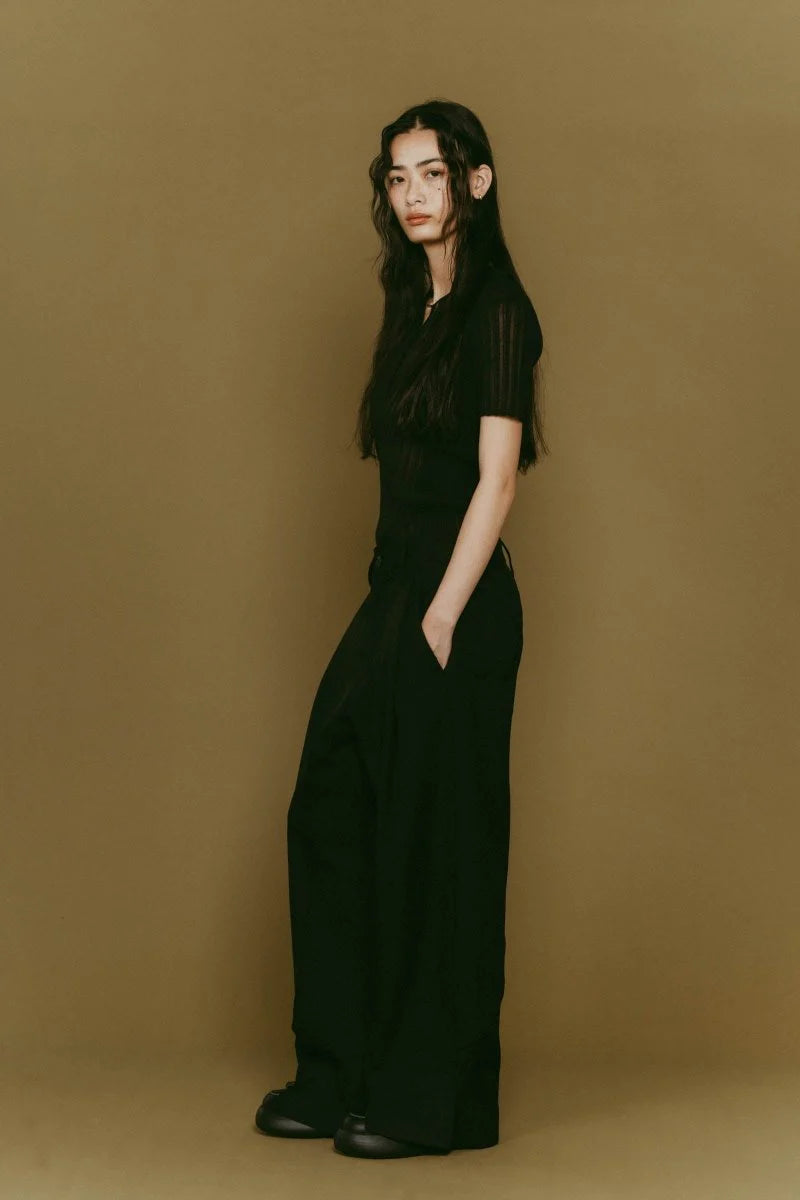 front slit pants(unisex)