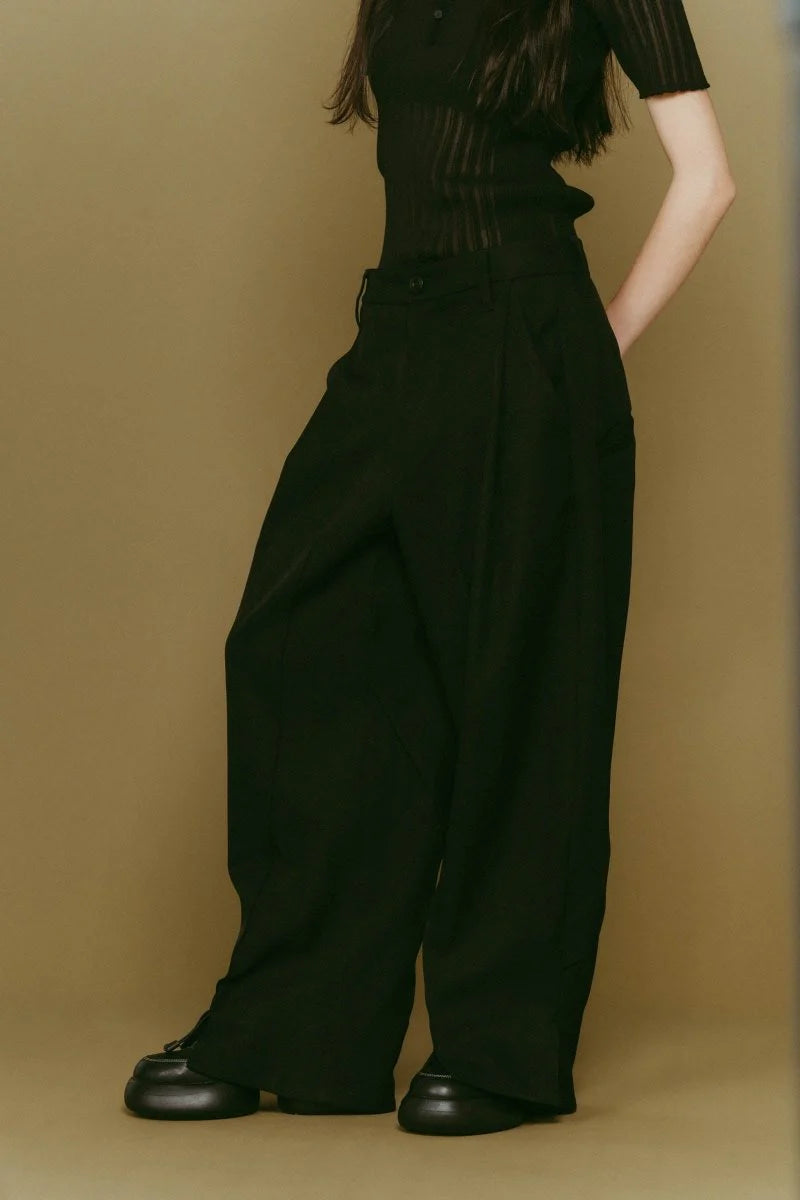 front slit pants(unisex)