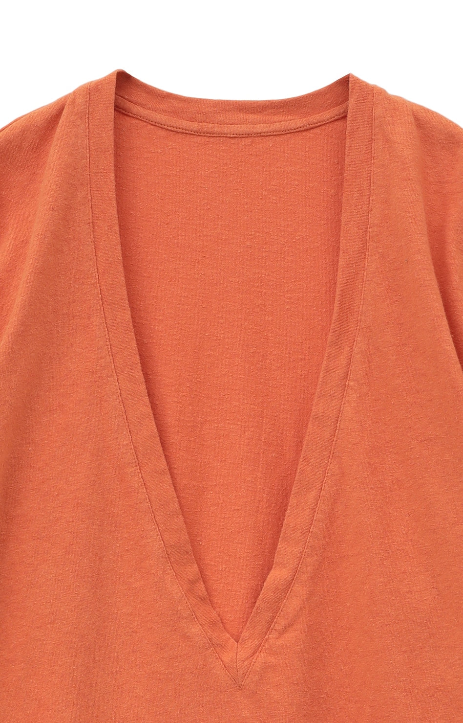 deep v neck tops