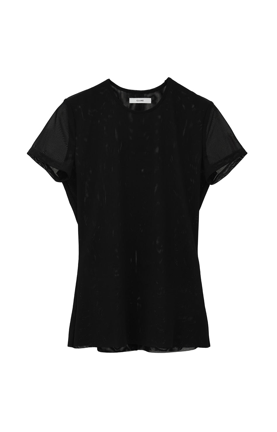 sheer mesh half sleeve tops