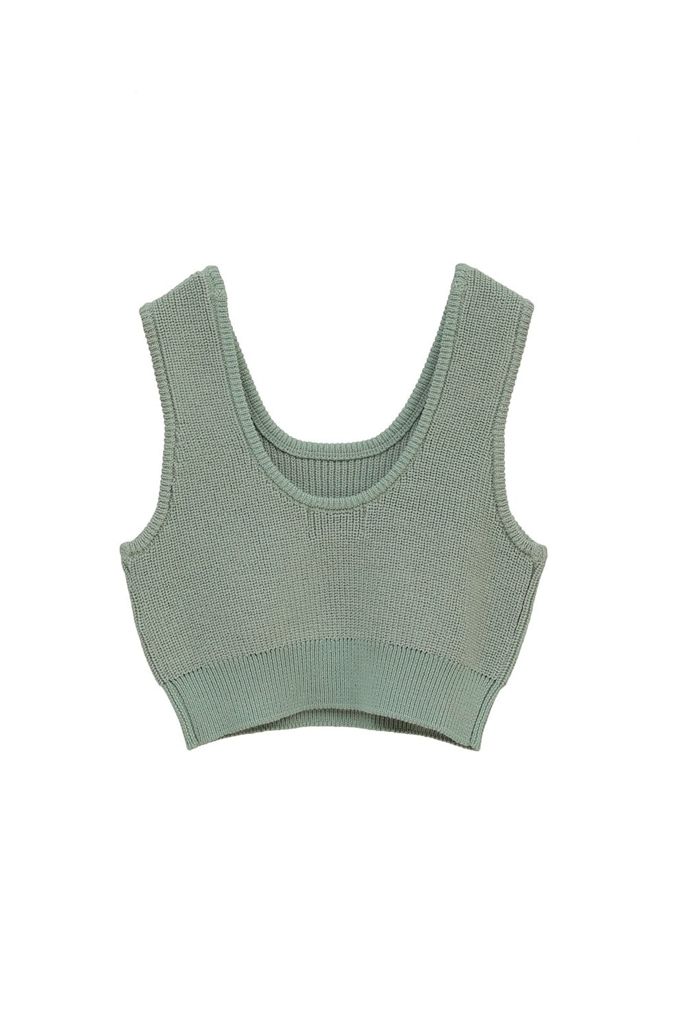 bustier set knit cardigan