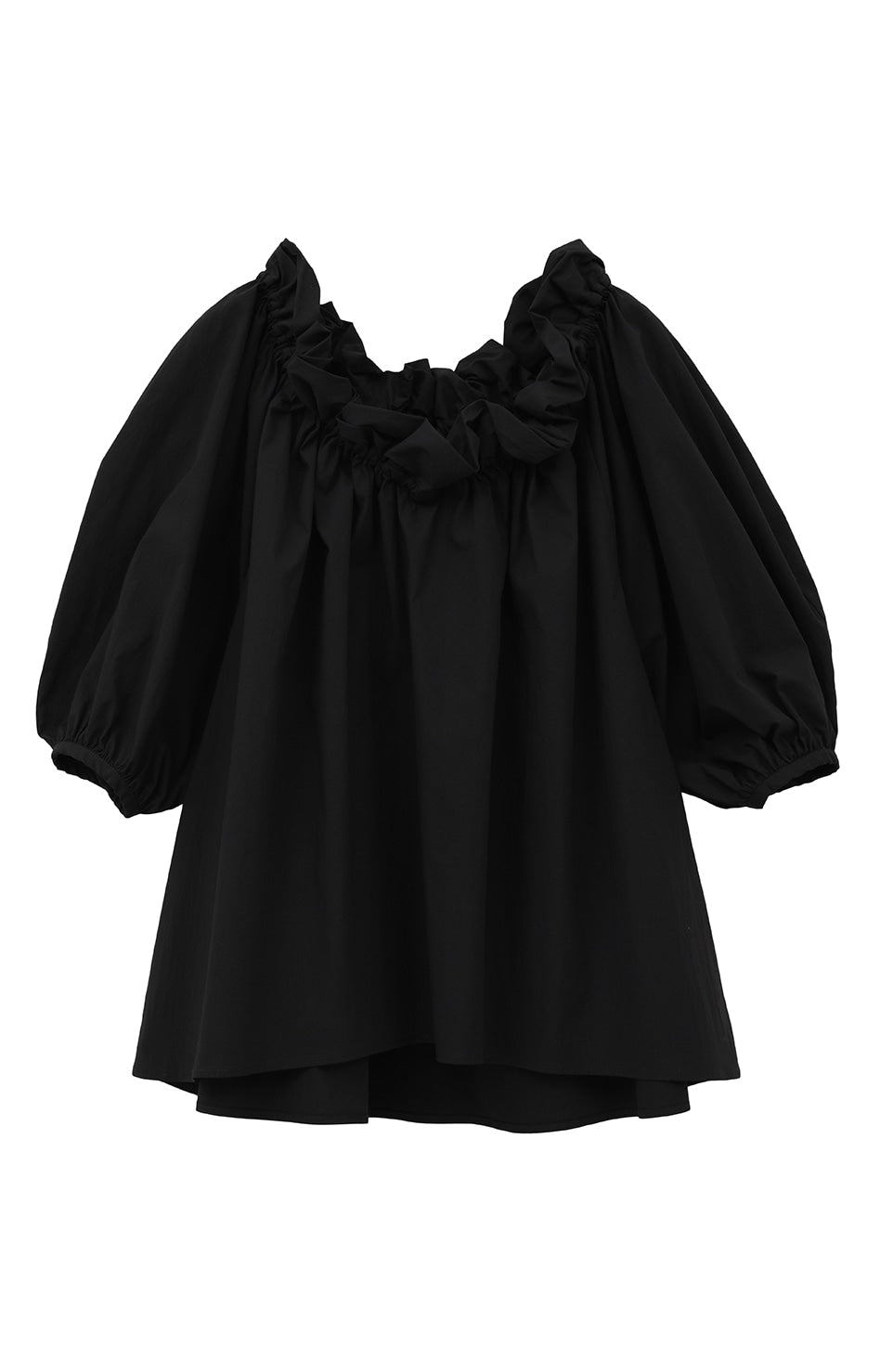 2way puff neck tops