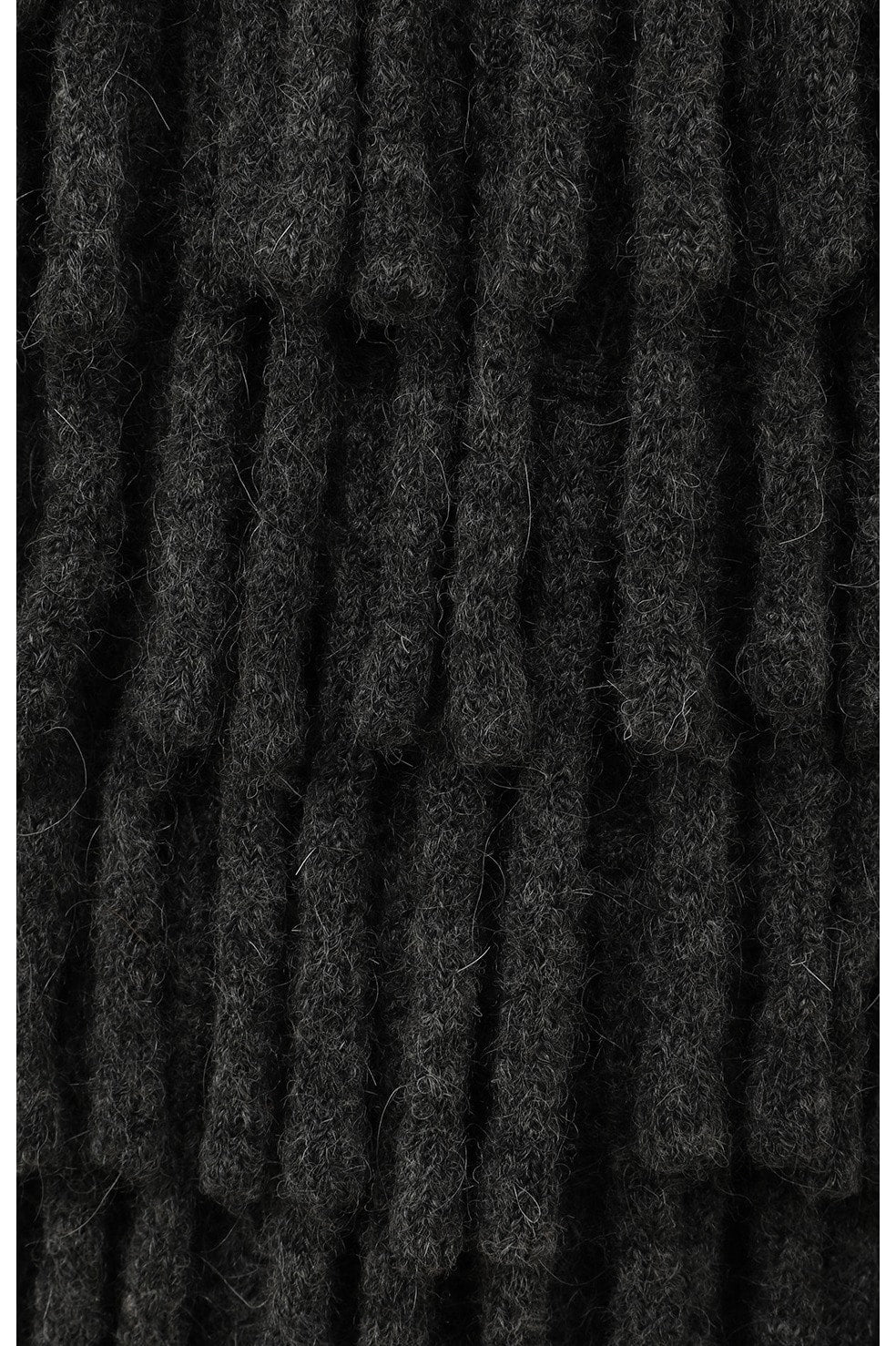 w face fringe knit vest