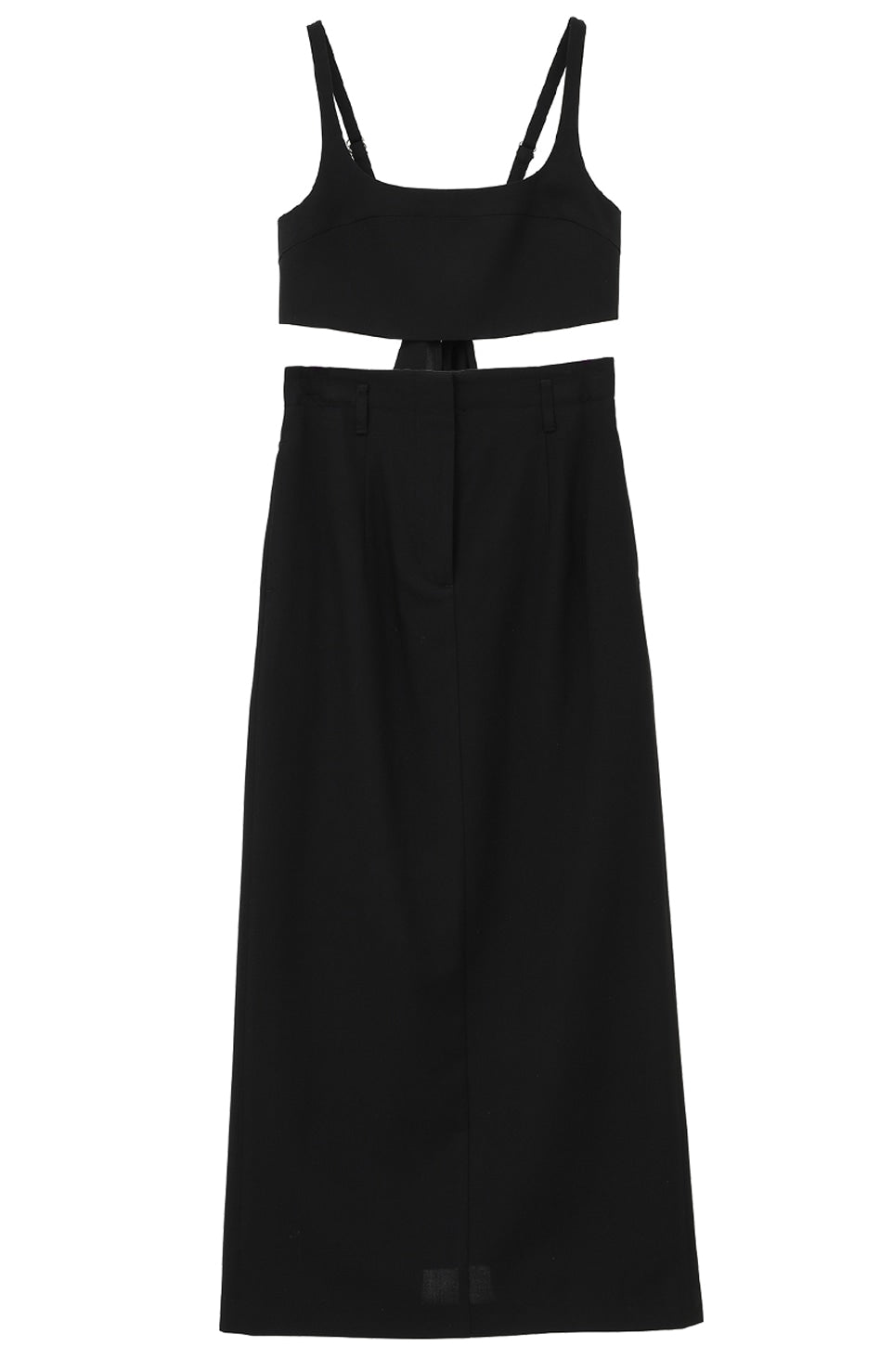 bustier set straight skirt