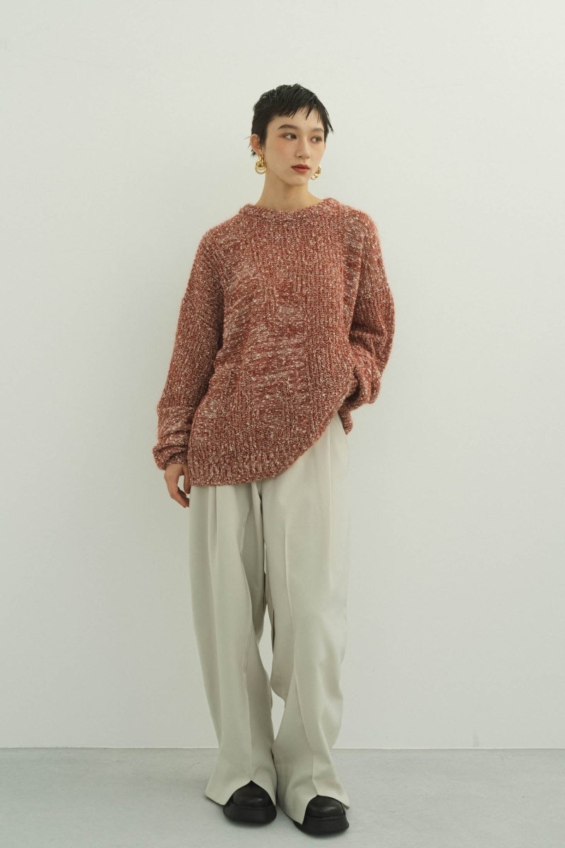 jaguard sheer knit