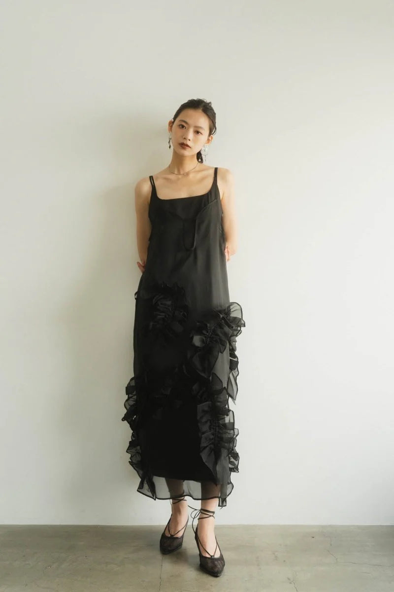 layered tulle one piece