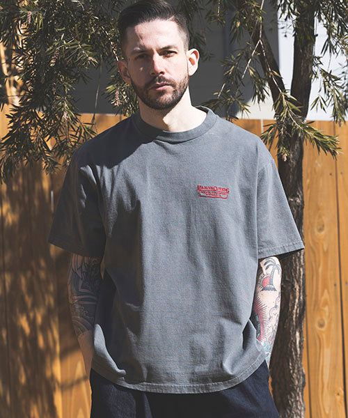 sulfur dyes 12/1 emerald cotton embroidery crew t-shirt