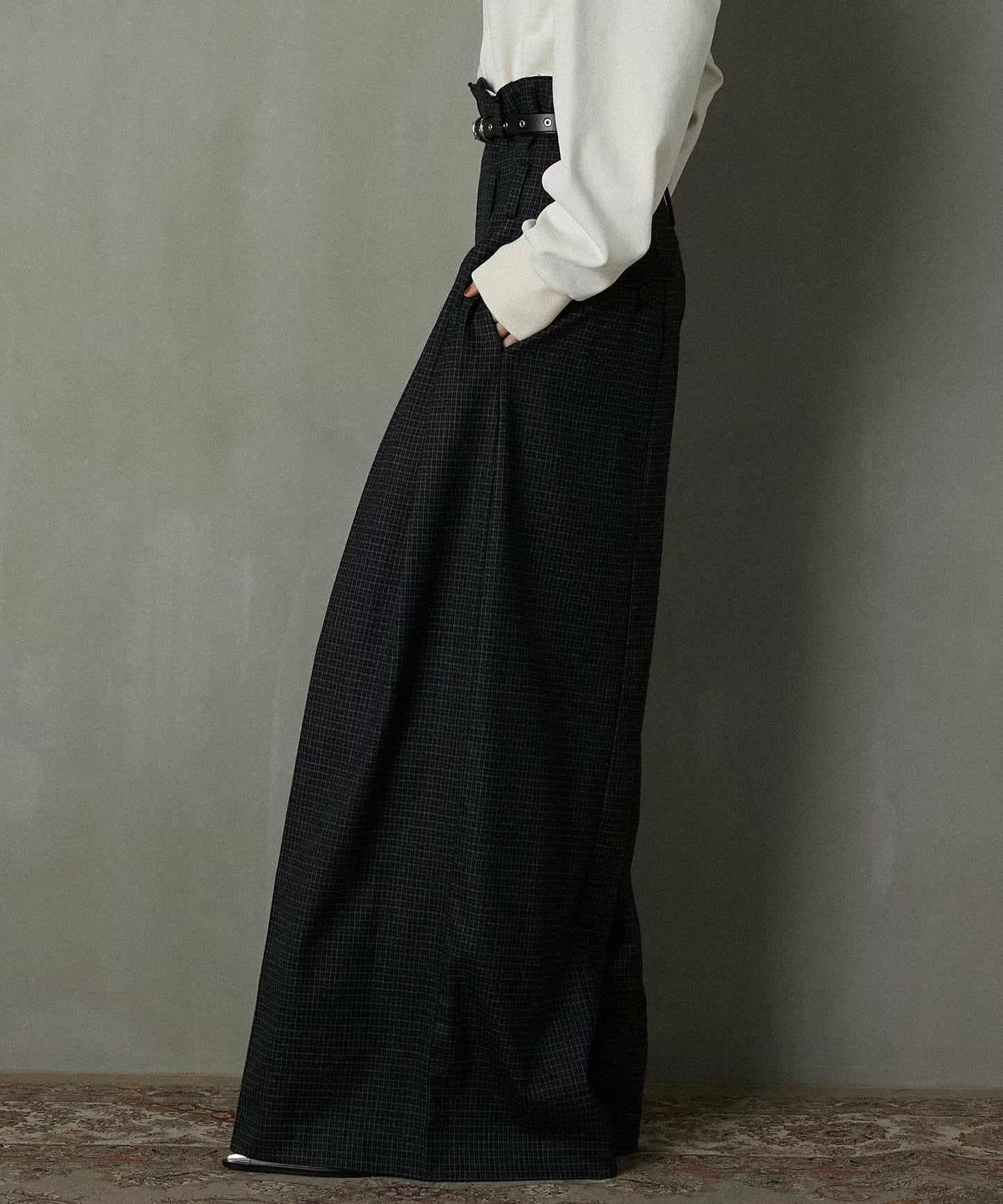 super high waist pants