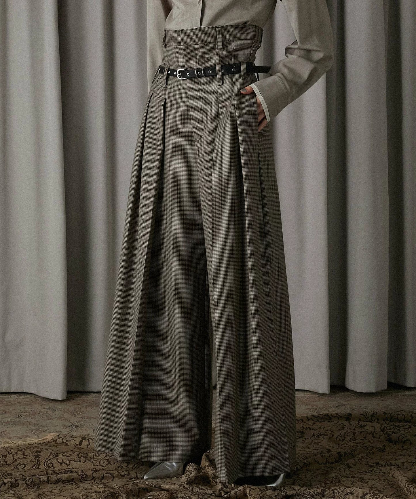 super high waist pants