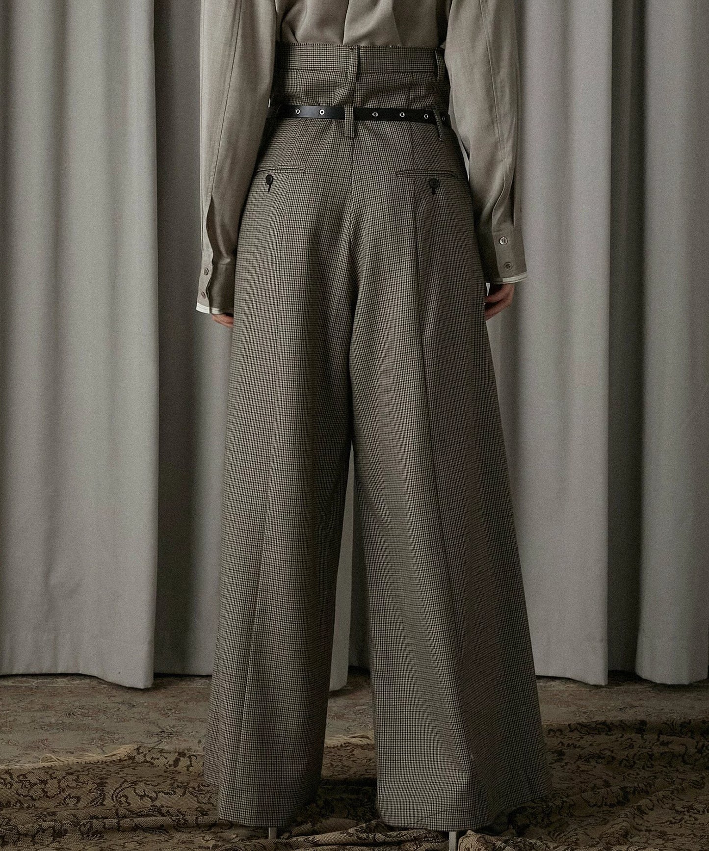 super high waist pants