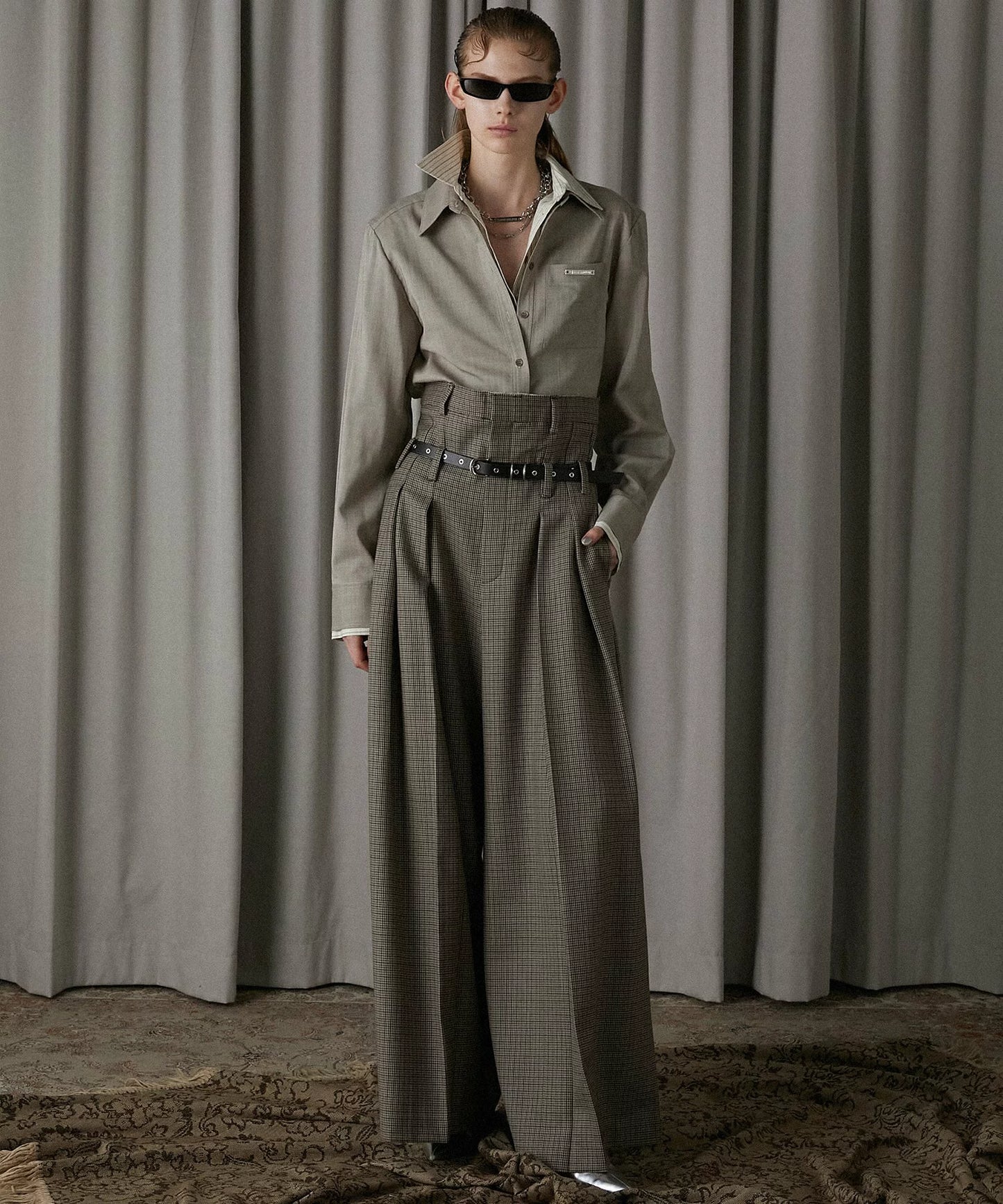 super high waist pants