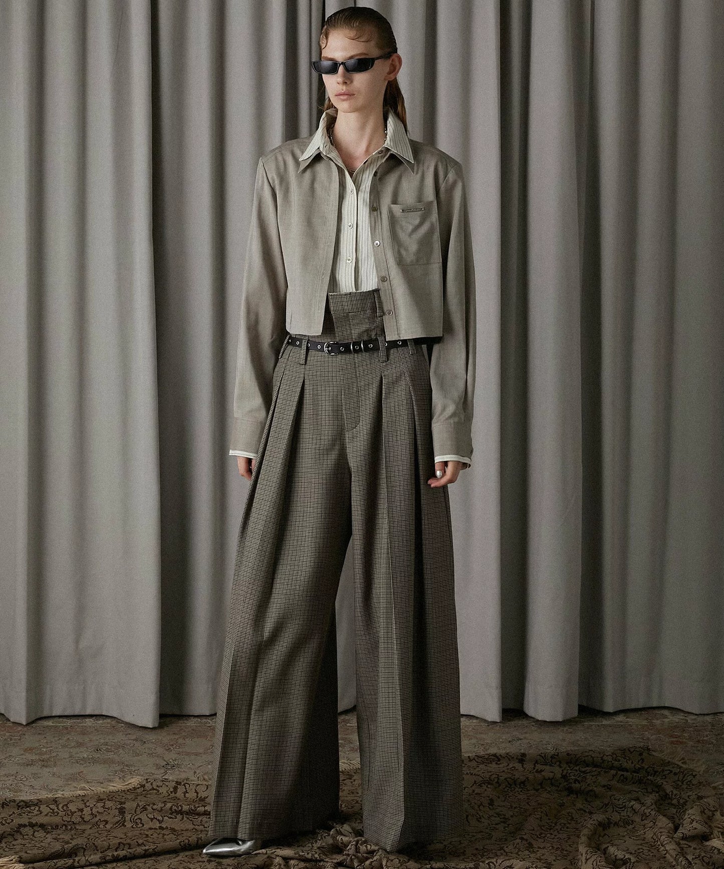 super high waist pants