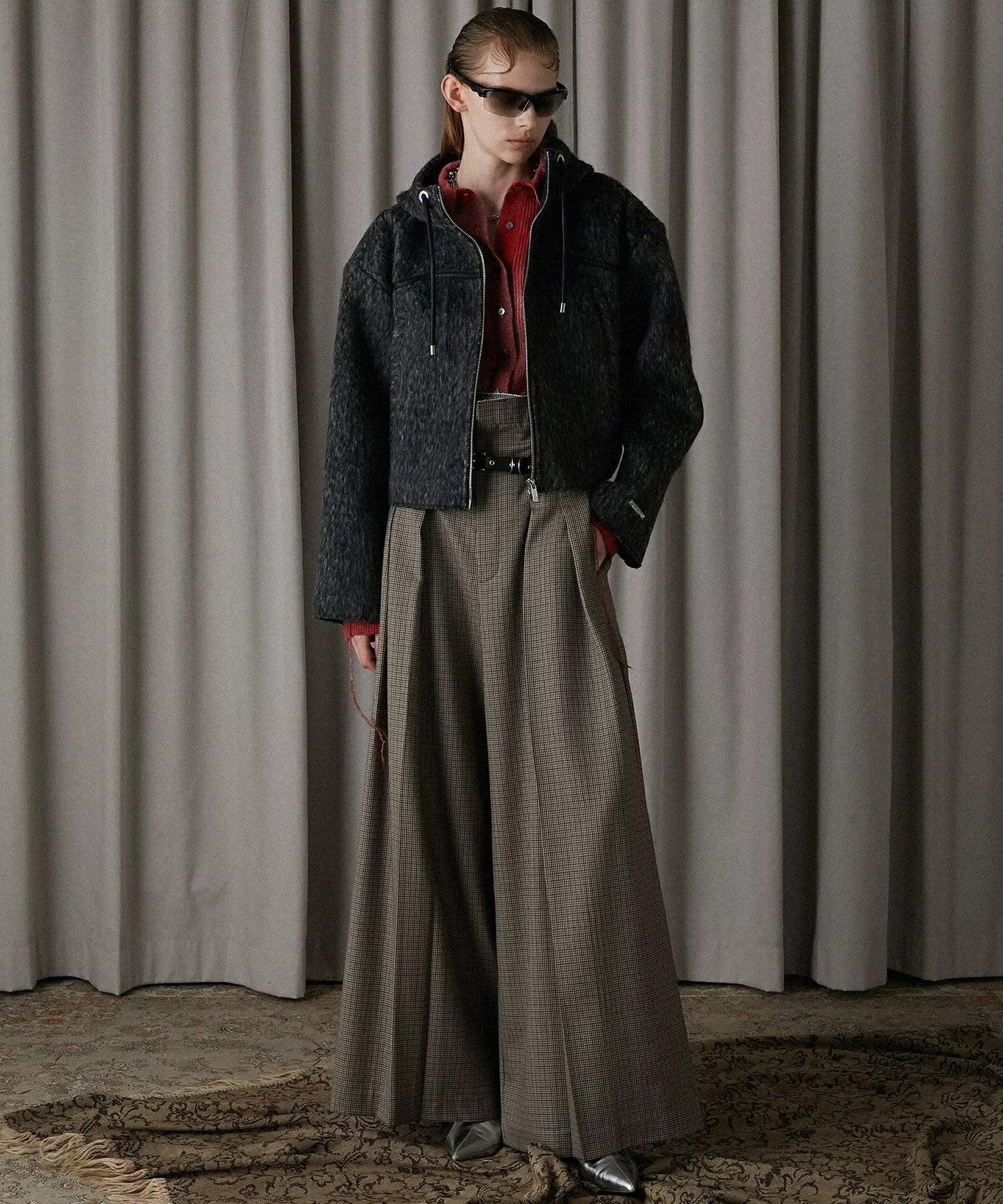 super high waist pants