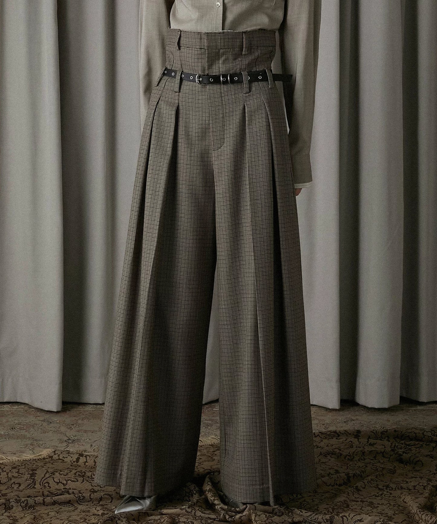 super high waist pants