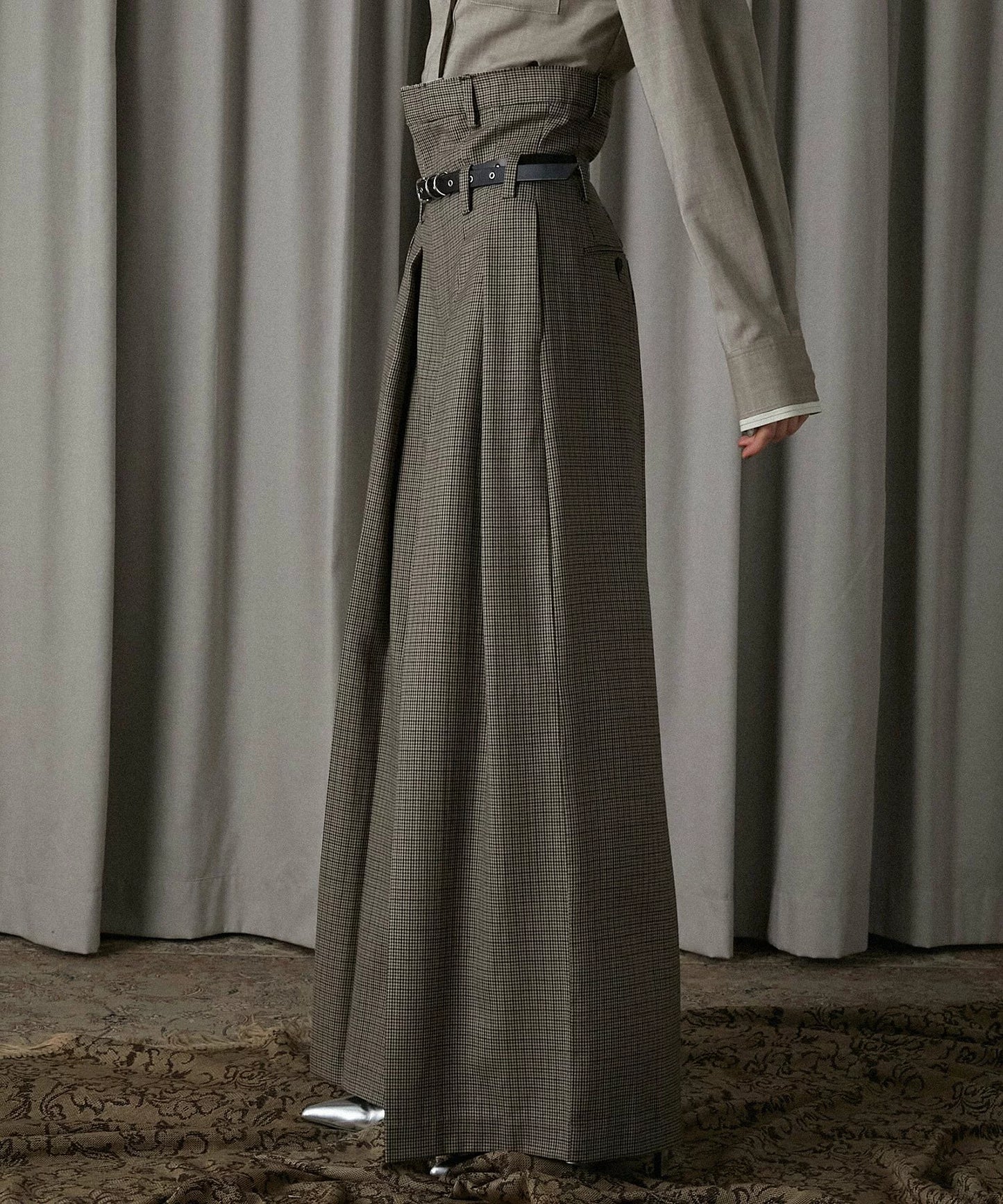 super high waist pants